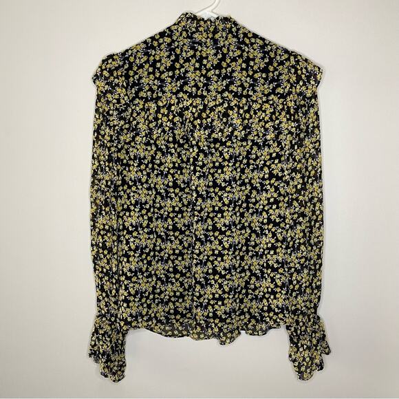 Boden Zoe Frill Detail Blouse Size 4 - Picture 10 of 10